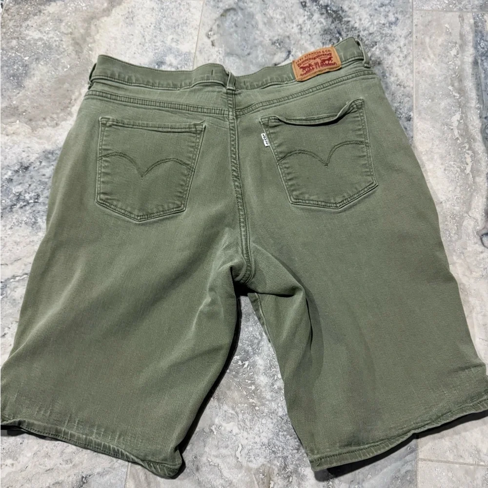 Olive Women's Bermuda Shorts